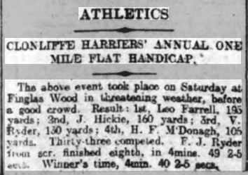Leo runs a mile- Dublin Daily Express 06.11.11