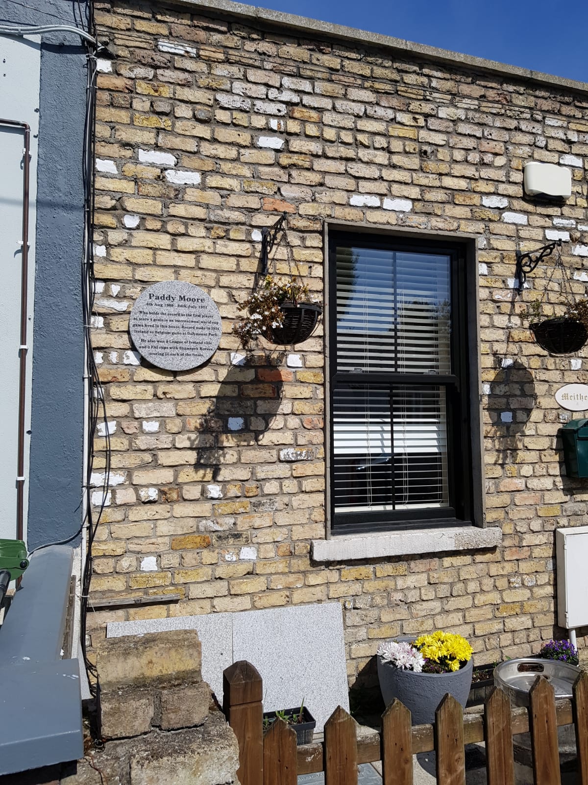 Paddy Moore plaque 2