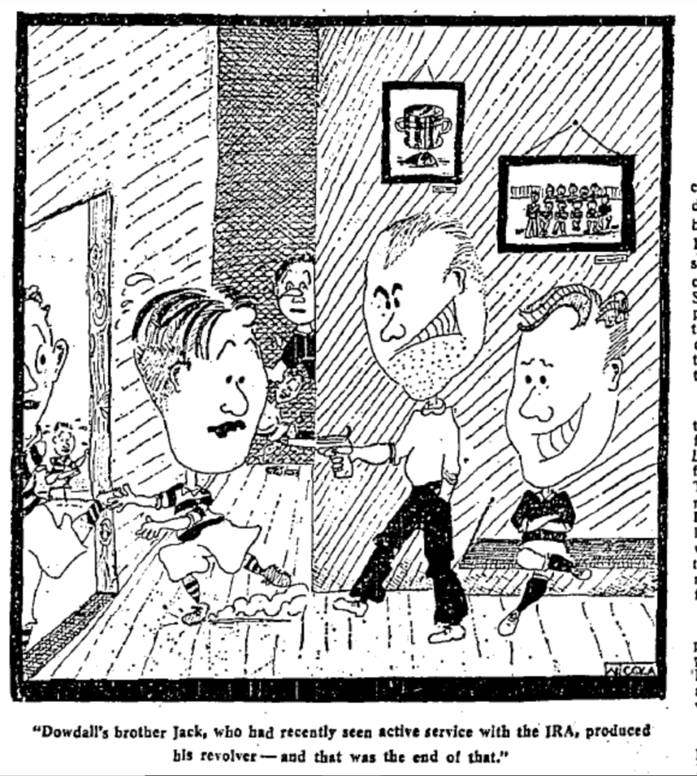 Dowdall brother cartoon